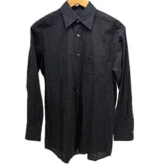 BURBERRY バーバリー 衣類 チェック柄シャツ 衣料品 長袖シャツ コットン ブラック【中古】のサムネイル