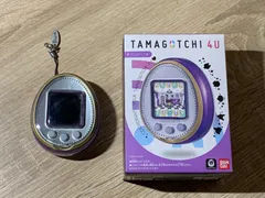 1675 たまごっち 4U パープル 動作確認済み【コ】のサムネイル