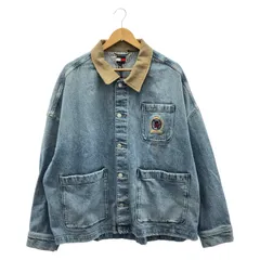 【中古】TOMMY JEANS リラックス デニム チョアジャケット ライトインディゴ M トミｰジーンズ[24]のサムネイル