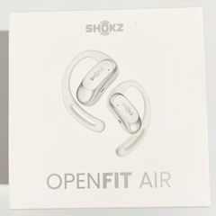 即発送 新品同様 専用ケースおまけ Shokz OpenFit Air 白 - メルカリ