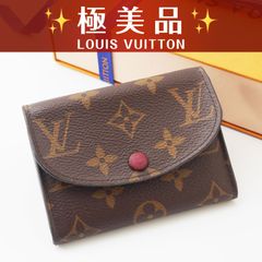 極美品】ルイヴィトン モノグラム ポルトモネ ロザリ フューシャ