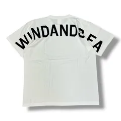 参考上代8,580円 未使用品 WIND AND SEA ロゴプリントTシャツ 半袖カットソー ウィンダンシー WDS-CS-11 ホワイト S 2027A1のサムネイル