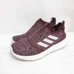 アディダス adidas B75968 ULTIMAFUSION ウルティマフュージョン スリッポン スニーカー シューズ 23.5cm 紫 パープル 靴