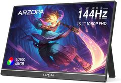 ARZOPA Z1C 16.1インチ ポータブルモニター 中古 - メルカリ