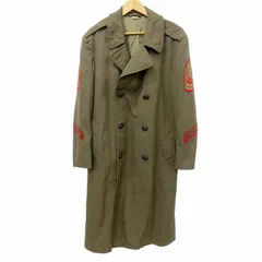 ヴィンテージ VINTAGE 美品 60s Marine Corps オーバー コート VIKING CLOTHING INC アウター 軍物 ミリタリー 40S 緑 カーキ