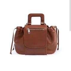 ADER ERROR アーダーエラー トートバッグ ブラウン Medium tube bagのサムネイル