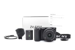 備品多数付き！】 （新品）SONY ZV-E10 II Wズームレンズキット - メルカリ