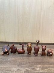 ドイツ ディットマン 木製鳥の置物 5体セット - メルカリ