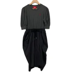 VivienneWestwoodRedLabel(ヴィヴィアンウエストウッドレッドレーベル) ワンピース サイズ00 XS レディース美品  黒×グレーのサムネイル