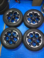 ENKEI スバル XV 225/60R17 冬 スタッドレスタイヤ 2022年 17インチ 純正アルミホイール DM-V3 ブリヂストンのサムネイル