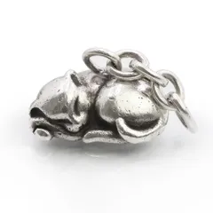 ティファニー 眠り猫 キャット SV925 シルバー チャーム TIFFANY&Co.（中古）のサムネイル