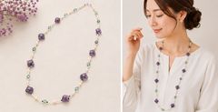 925シルバーハートモチーフ ネックレス レッドストーン # 4413 - メルカリ