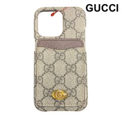 新品未使用 GUCCI GGパターン iPhone13 Pro ケース ベージュ - メルカリ
