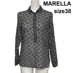 MARELLA マレーラ 総シアーシャツ ブラウス 新品 未使用 42 - メルカリ