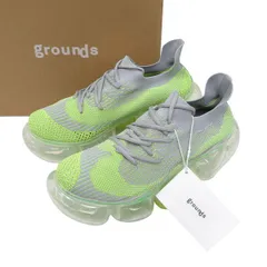 【タグ付き未使用】grounds グラウンズ《MOOPIE GRAY NEON/CLEAR 》スニーカー EU45 メンズ MIKIO SAKABE 47858のサムネイル