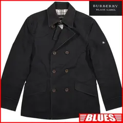 BURBERRY BLACK LABEL 廃盤 トレンチコート バーバリーブラックレーベル M 黒 ノバチェック ダブル メンズ コートサイズM一覧←SEULB屋着古← SJ1のサムネイル