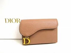 ディオール Christian Dior サドル Saddle Bloom カードホルダー グレインドカーフスキン 名刺入れ カードケース メンズ レディース 【新品同様】のサムネイル