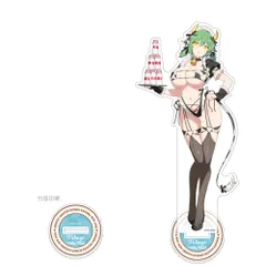 【カーテン魂】シノビマスター 閃乱カグラ NEW LINK 描き下ろし特大アクリルスタンド（日影/ミルキーメイド）のサムネイル
