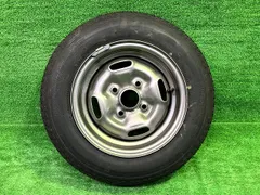 スペア ランサー A144A タイヤホイールセット 13インチ 5J 4穴 114.3 155SR13 ブリヂストンのサムネイル