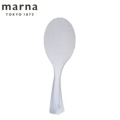 marna マーナ 立つしゃもじ プレミアムクリア K555CL （ しゃもじ 杓文字 シャモジ 食洗機対応 立つ杓文字 立つシャモジ スタンドしゃもじ 自立しゃもじ )のサムネイル