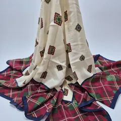 【used品】ROPE レディーススカーフ シルク100%のサムネイル