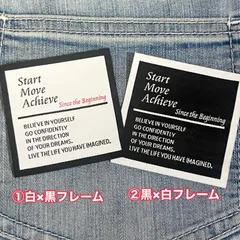 【同色3枚】布タグ　Big フレームタグ　同色3枚セット