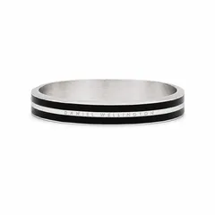 【ギフト対応可】ダニエルウェリントン DANIEL WELLINGTON バングル Emalie Infinite Silver Black シルバー レディース ステンレススチール 上品 アクセサリー 人気 ブランド おしゃれ 誕生日 プレゼント 送料無料のサムネイル