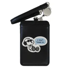 【メール便】スヌーピー定期入れリール付きシングルパスケース Cool tweets