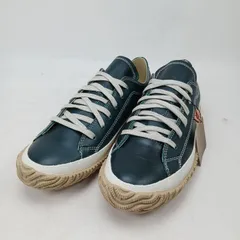 SPINGLE　MOVE　スピングルムーブ　SPM-110　レザースニーカー　XSサイズ（22.5㎝）　ダークブルーのサムネイル