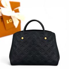 LOUIS VUITTON アンプラント モンテーニュ BB ブラック 2WAY - メルカリ