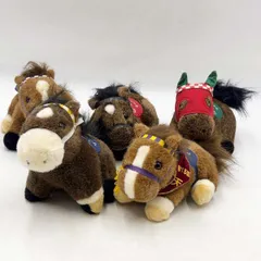ダイタクリーヴァ　AVANTI　ぬいぐるみ　競馬 5点セット] AVANTI アバンティー JRA 競走馬 ぬいぐるみ 25cm ダイタク
