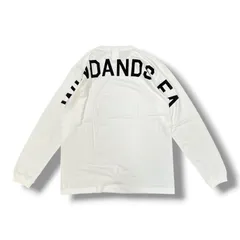 参考上代10,780円 未使用品 WIND AND SEA ロゴプリントロングスリーブカットソー 長袖Tシャツ ウィンダンシー WDS-CS-36 ホワイト S 2029A1のサムネイル