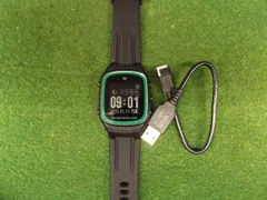 中古品 GREEN ON THE GOLF WATCH NORM 腕時計型ナビ GPSナビ グリーンオン ノーム .のサムネイル