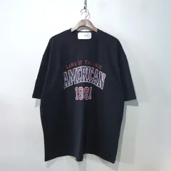 SS新作) アメリカン 半袖Tシャツ 2color