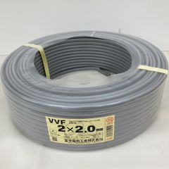 VVFケーブル 2×2.0mm2巻セット - メルカリ VVFケーブル 2×2.0mm2巻セット