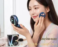 【正規品】spicare v3 エキサイティングファンデーション（レフィル）パフ付き  スピケア 詰め替え用 15g　韓国コスメ 送料無料　 (厚みの関係で、中身を取り出し、外箱折り畳んで発送となります)のサムネイル