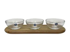 LEONARDO (レオナルド) CUCINA ディップボウル スモールボウル3個セット 190ml クリア 雑貨/045のサムネイル