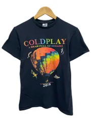 DELTA (デルタ) COLDPLAY コールドプレイ バンドTシャツ 両面 プリント 2016年ツアー 古着 A HEAD FULL OF DREAMS S ブラック メンズ/045のサムネイル