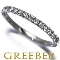 ダイヤモンドシライシ Pt950 ハーフエタニティリング 6号 0.247ct 