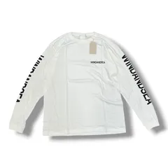 参考上代9,680円 未使用品 WIND AND SEA WD ロングスリーブカットソー 長袖Tシャツ ウィンダンシー WDS-CS-38 ホワイト S 2028A1のサムネイル
