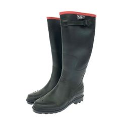 AIGLE×MAISON KITSUNÉ コラボ レインブーツ 黒 25cm相当 - メルカリ