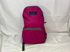 90s mont-bell モンベル 旧タグ ポケッタブルデイパック ナイロン リュック カラー：ピンク系 アウトドアのサムネイル
