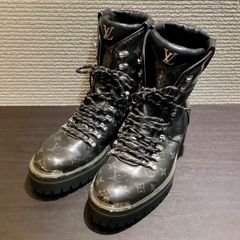 ルイヴィトン LV バロックライン 22年 レザー ショートブーツ 8 - メルカリ