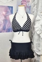 draw drawers polka dots 2way Tops navy - メルカリ