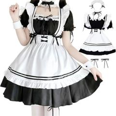◇52◇メイド服 コスプレ セット パニエ付き 3XL - メルカリ