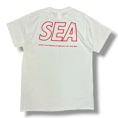 未使用品 WIND AND SEA ロゴプリントTシャツ 半袖カットソー ウィンダンシー WDS-CS-28 ホワイト M 2025A1のサムネイル