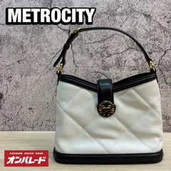 METROCITY メトロシティ バイカラー キルティング ショルダーバック ハンドバック 2wayのサムネイル