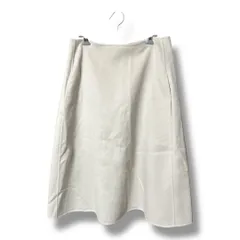 'S Maxmara エスマックスマーラ ダブルフェイススカート ウール アンゴラ CUCITO A MANO ミモレ丈 レディース サイズ42 ベージュ 秋 ゴーゴー古着久喜倉庫店 22 No.K2254のサムネイル
