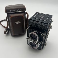 早い者勝ちタイムセール】KONIFLEX 二眼レフカメラ レザーケース付き