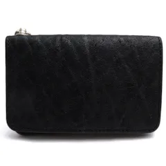 ケイシイズ／KC's 財布 ウォレット メンズ 男性 男性用 レザー 革 本革 ブラック 黒  KIB607 Eleanor Elephant Middle Billfold Wallet ミドルウォレット 小銭入れあり 二つ折りのサムネイル